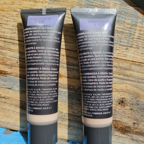 Ivory C 110 Matte 3D Foundation - Combo to Oily Skin - Timewise Mary Kay - Picture 5 of 5